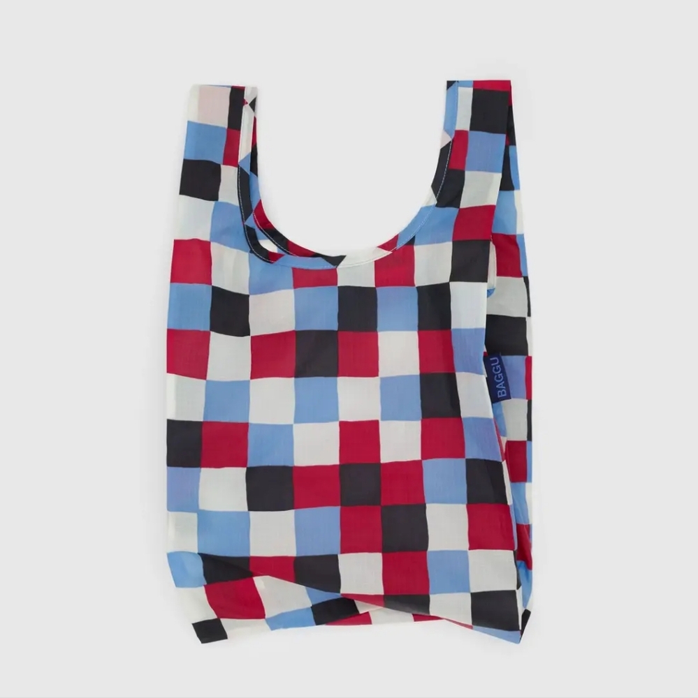 Baby Baggu (Painted Checkered)